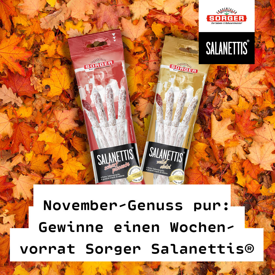 Novemberzauber mit Sorger Salanettis®